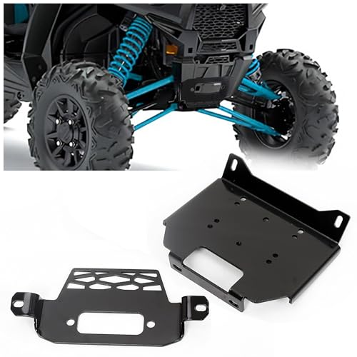 ECOTRIC Winch Plate Bracket for Polaris RZR 900/1000
