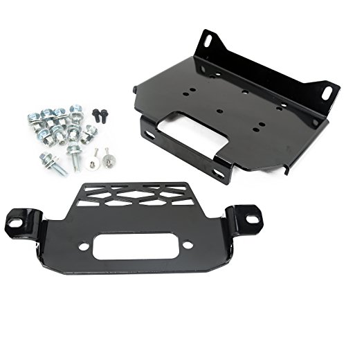 ECOTRIC Winch Plate Bracket for Polaris RZR 900/1000