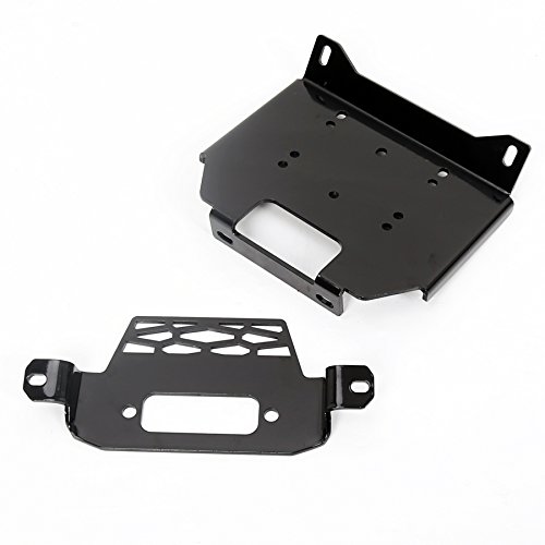 ECOTRIC Winch Plate Bracket for Polaris RZR 900/1000