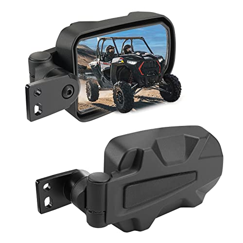 KEMIMOTO Adjustable Folding UTV Side Mirrors