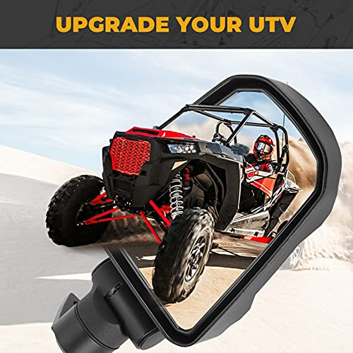 KEMIMOTO Adjustable Folding UTV Side Mirrors