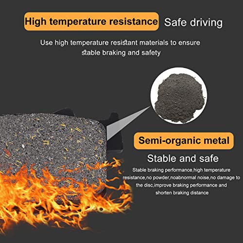 Polaris RZR XP Turbo Brake Pads Replacement Set