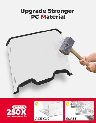 KEMIMOTO Impact Resistant Front Windshield for RZR XP