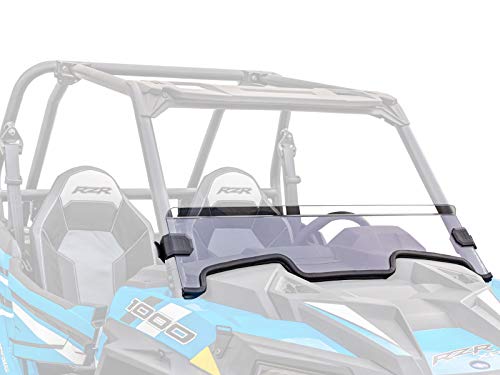 SuperATV Half Windshield for 2019+ Polaris RZR