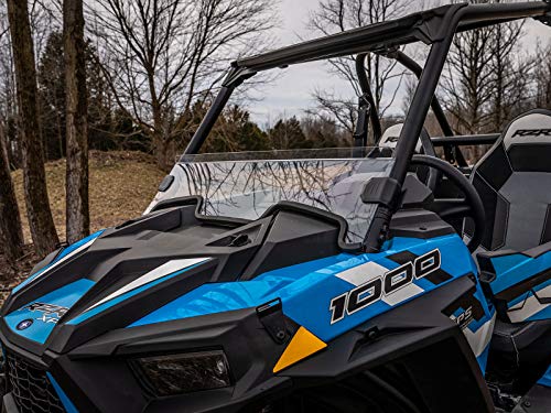 SuperATV Half Windshield for 2019+ Polaris RZR