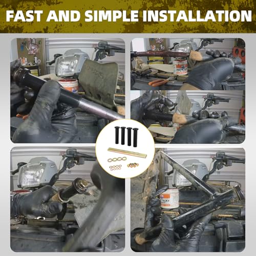 Front Lower A-Arm Bushing Shaft Kit for Polaris