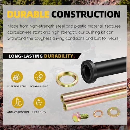 Front Lower A-Arm Bushing Shaft Kit for Polaris