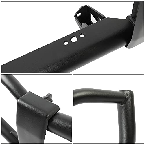 KUAFU Black Steel Front Bumper for Polaris Sportsman