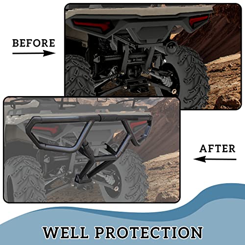 Polaris Sportsman 450/570 Steel Rear Bumper Guard