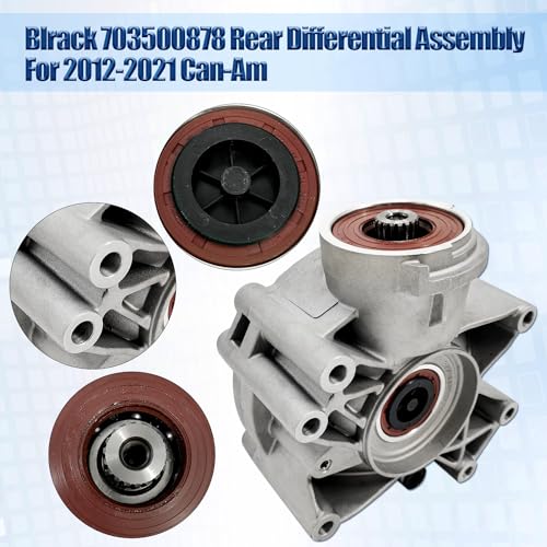 Blrack Rear Differential Assembly for Can-Am Outlander