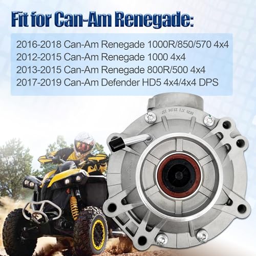 Blrack Rear Differential Assembly for Can-Am Outlander