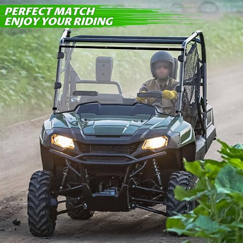 Honda Pioneer 700 Front Vented Windshield 2014-2024