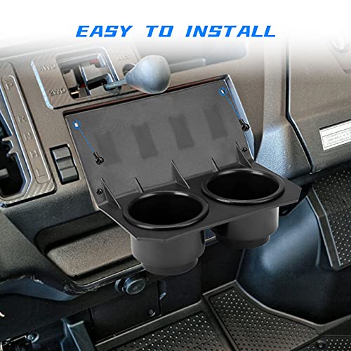 KEMIMOTO UTV Dashboard Cup Holder & Switch Panel