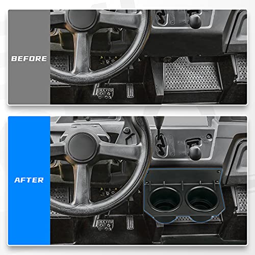 KEMIMOTO UTV Dash Cup Holder with Switch Panel