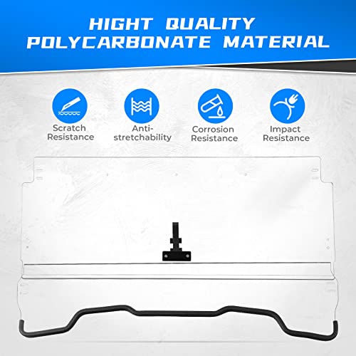 KEMIMOTO 3-IN-1 Windshield for Pioneer 700/700-4