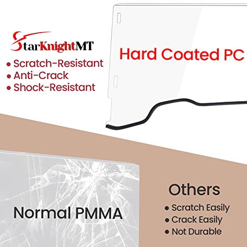 Pioneer 700 Scratch-Resistant Full Windshield