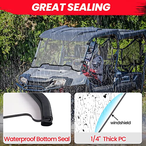 Pioneer 700 Scratch-Resistant Full Windshield
