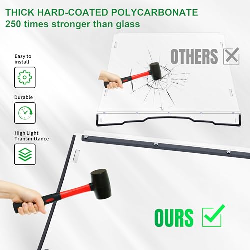 Honda Pioneer 520/500 Full Vented Windshield