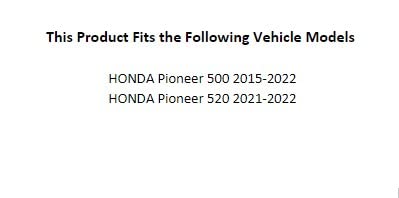 Tusk Rear Window for Honda Pioneer 500