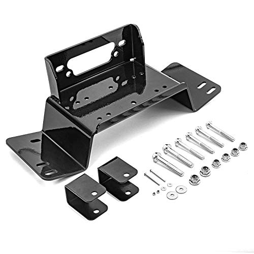 Front Bumper Winch Mount Plate for Honda Pioneer