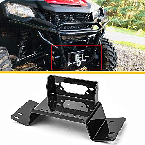 Front Bumper Winch Mount Plate for Honda Pioneer