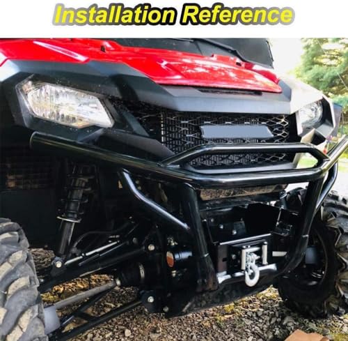 Front Bumper Winch Mount Plate for Honda Pioneer