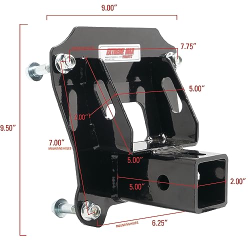 Extreme Max 2" Rear Receiver for Honda Talon