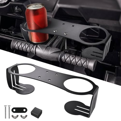 Canitu Black Grab Bar Dual Cup Holder