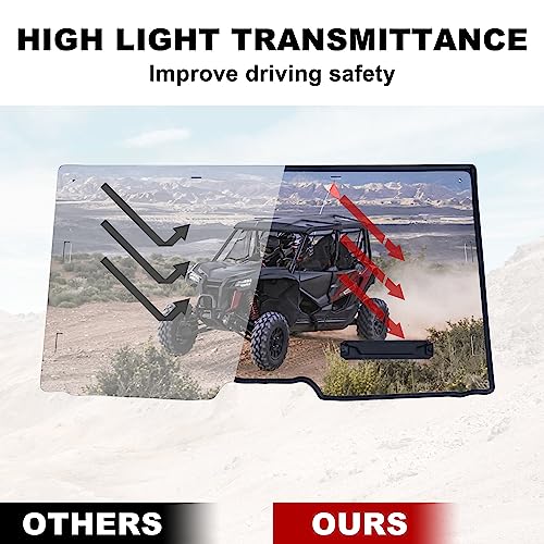 Honda Talon 1000 Full Vented Windshield - Clear