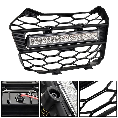 Front Mesh Grille with LED Light for Honda Talon