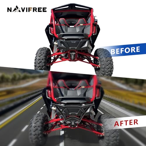NAVIFREE Rear Bumper Brush Guard for Honda Talon