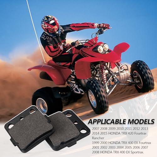 Cyleto Front Brake Pads for Honda ATVs