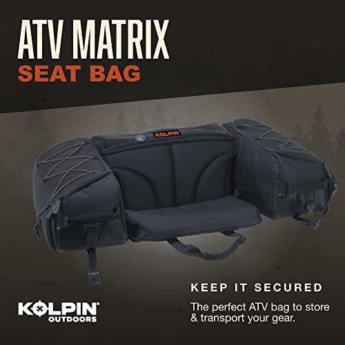 Kolpin Matrix Black Seat Bag - 91155