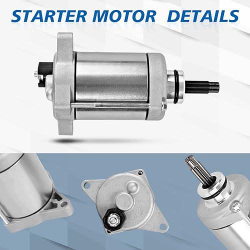 EvTok Starter Motor & Relay for Honda ATVs