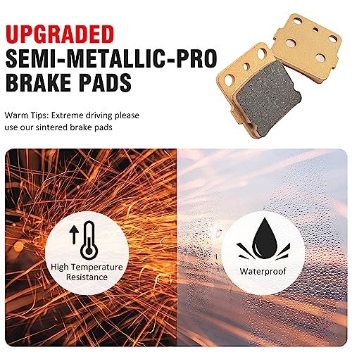 Semi-Metallic Brake Pads & Shoes for Honda ATV
