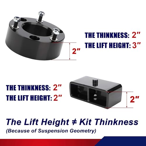 3" Front & 2" Rear Leveling Lift Kit