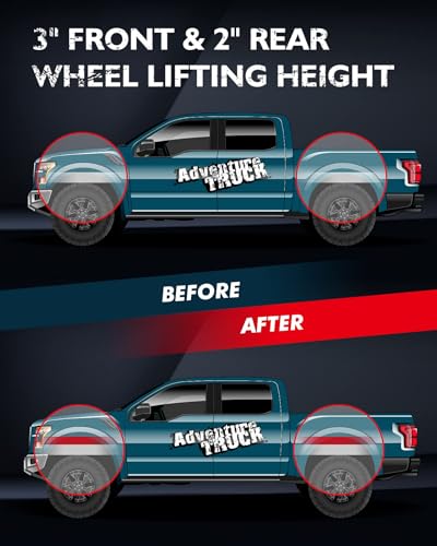 Tundra 3" Front & 2" Rear Leveling Lift Kit