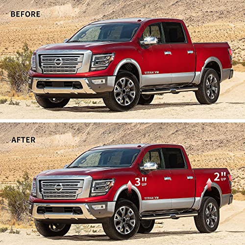 3" Front & 2" Rear Lift Kit for Titan