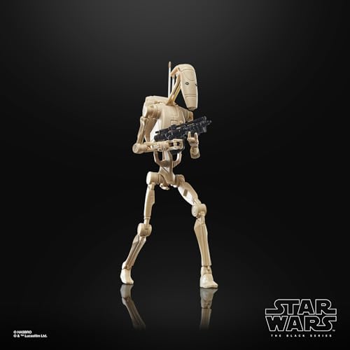 Black Series Clone Trooper & Battle Droid Action Figures
