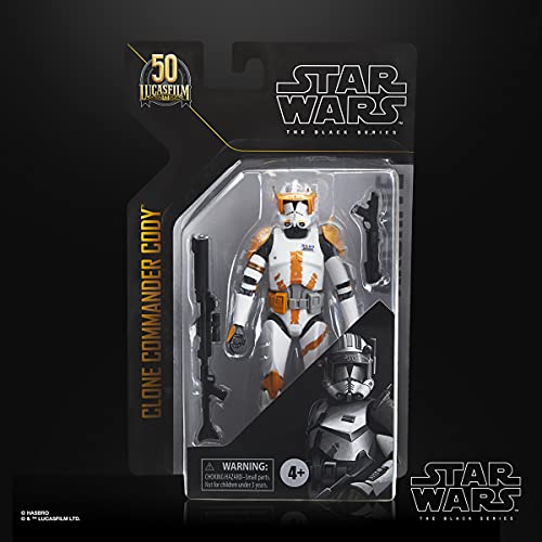 Clone Commander Cody 6" Figure - Star Wars Collectible