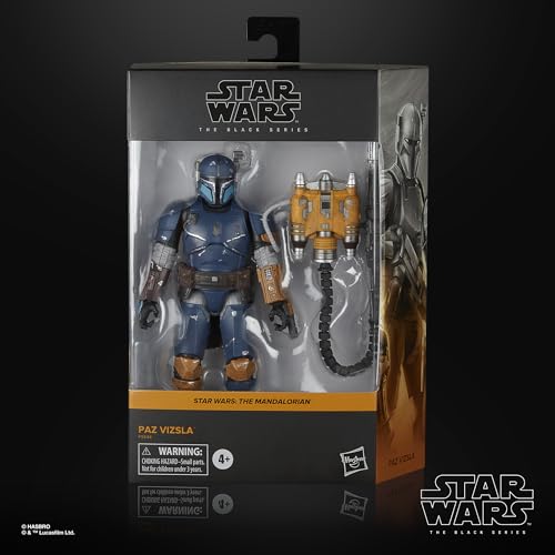 Paz Vizsla Mandalorian Black Series 6" Action Figure