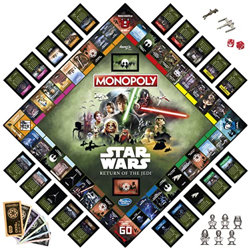 Monopoly: Star Wars Return of The Jedi Board Game
