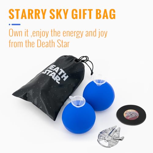 Death Star Ice Mold with Falcon Opener & Coaster