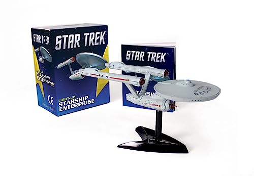 Light-Up Starship Enterprise: Star Wars Edition Mini Display Model