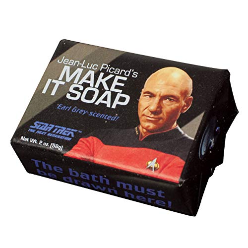 Star Trek Jean Luc Picard Soap - 2oz USA-made