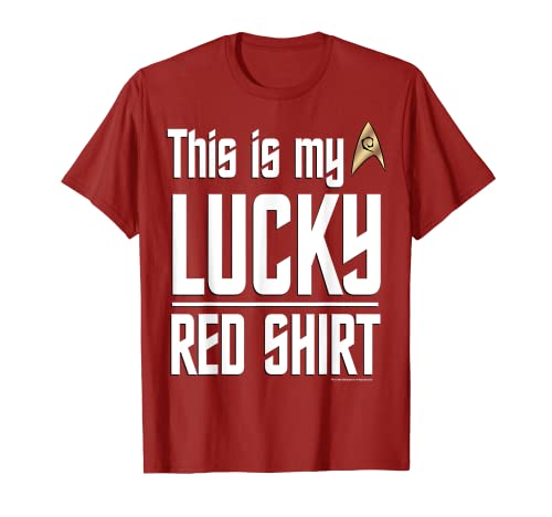 Star Wars Red Shirt Tee: My Lucky Charm