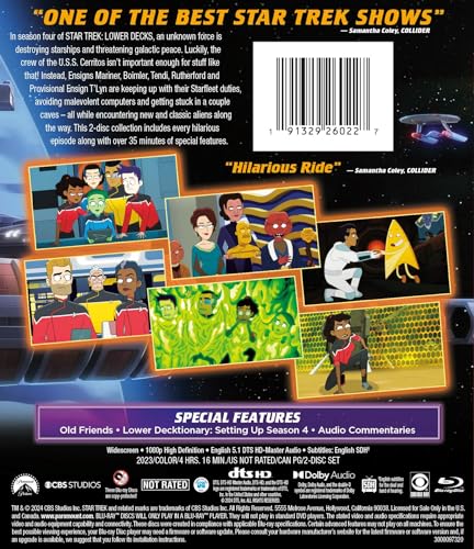 Star Trek Lower Decks - Season 4 Blu-ray