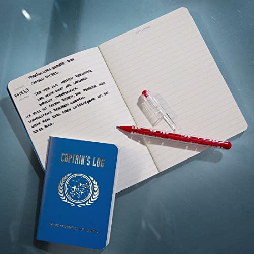 Star Trek Captain's Log Large Notebook - Geeky Gift