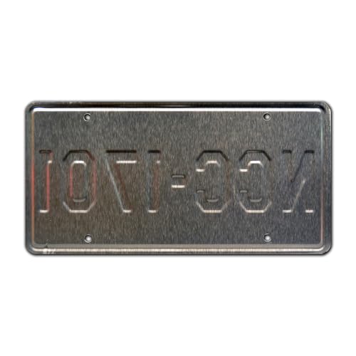 Star Trek License Plate - NCC-1701 - MetalStamped
