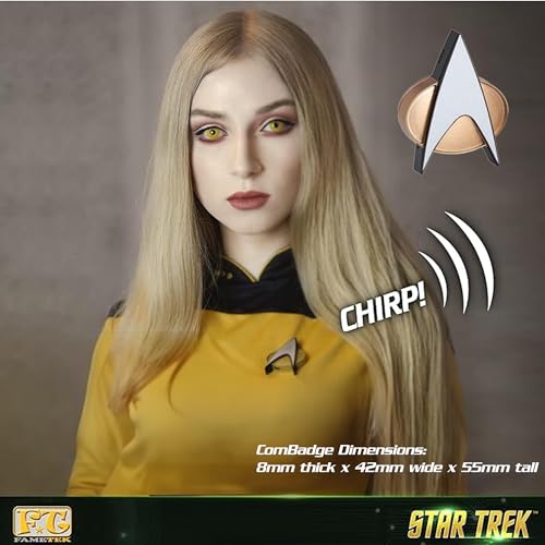 Star Trek Chirping Communicator Badge - Gifts, Collectibles